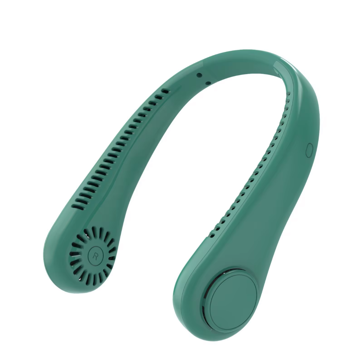 Hanging neck fan