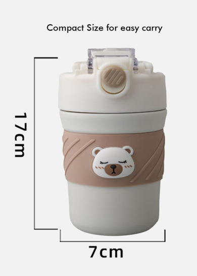 ترمس مياه من الفولاذ / Portable stainless steel water thermos