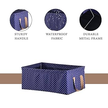Storage Box with Metal Frame / صندوق تخزين بإطار معدني