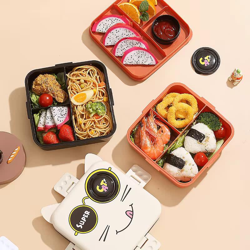 Lunch box  super cat-حافظة طعام