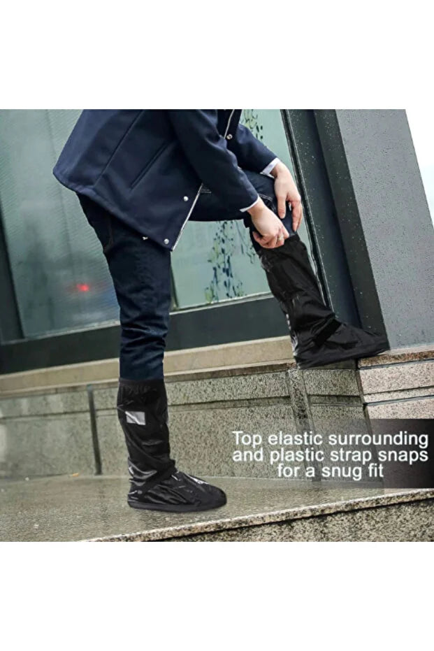 Rainproof Shoe Cover – High Leg Design - غطاء حذاء مقاوم للماء
