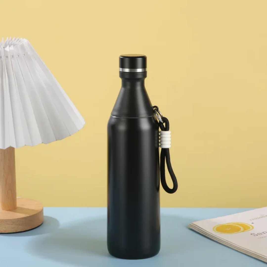 insulated-stainless-steel-water-bottle-18oz - قارورة مياه ستانلس ستيل معزولة مع حزام حمل – 18 أونصة