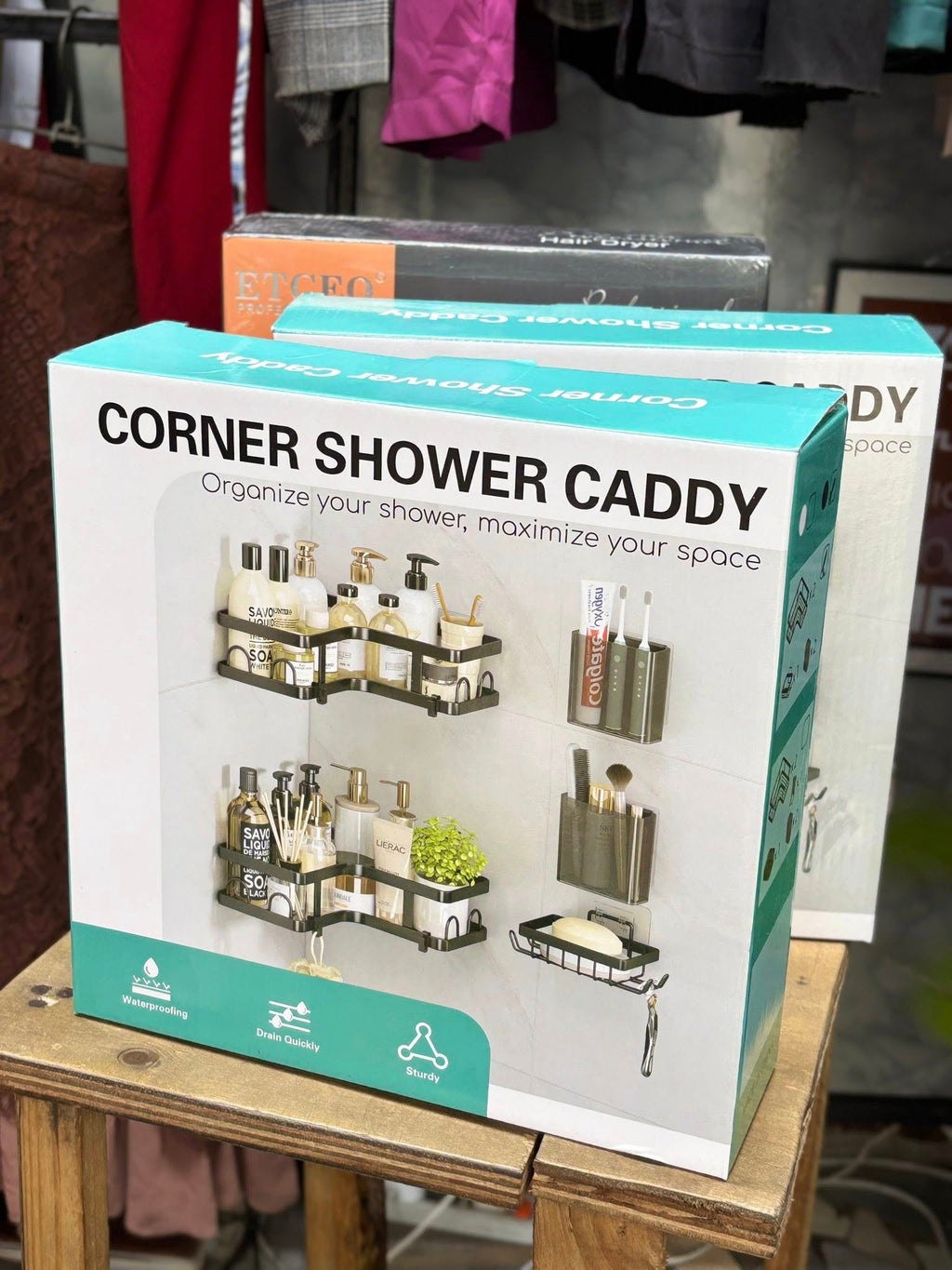 Corner Shower Caddy - رف زاوية الدش