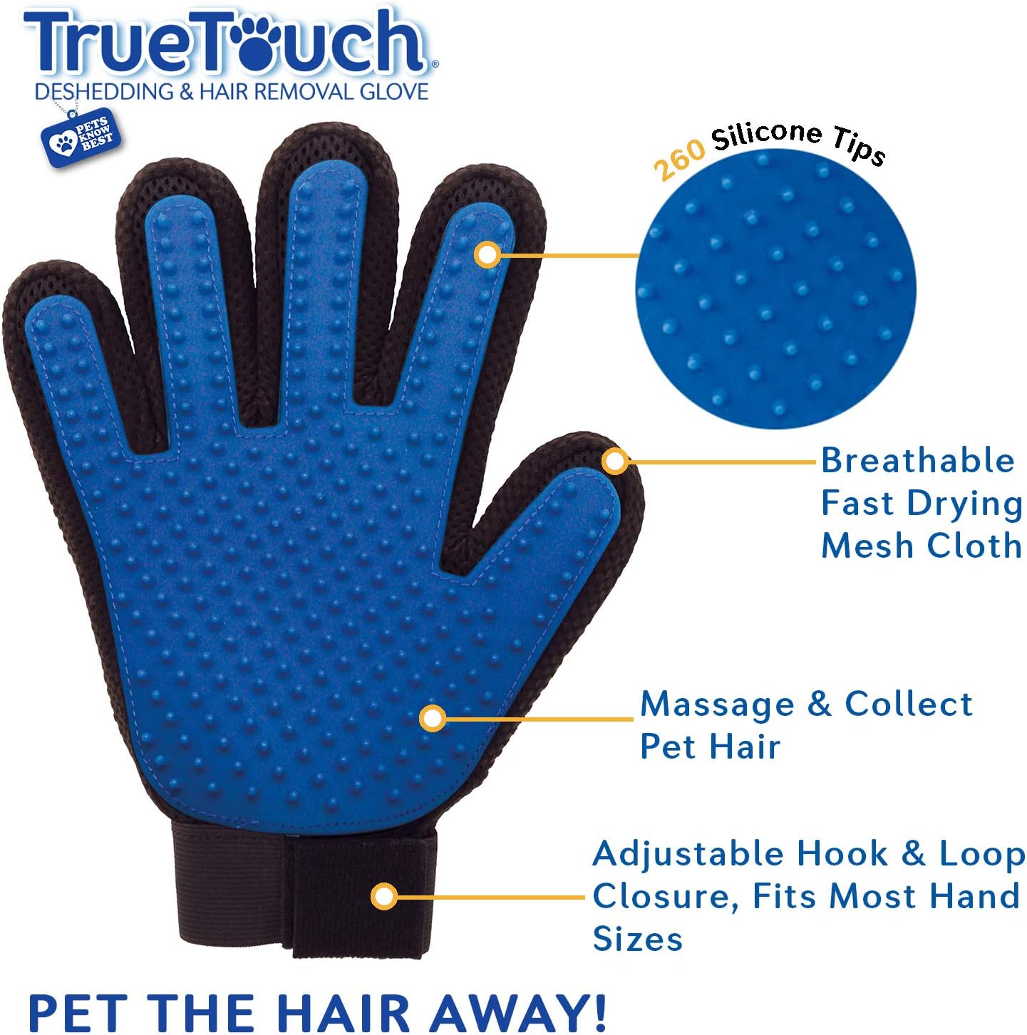 Pet grooming gloves- كف حيوانات
