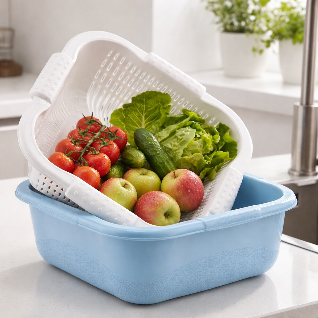 Square Strainer Set - مجموعة مصفاة مربعة