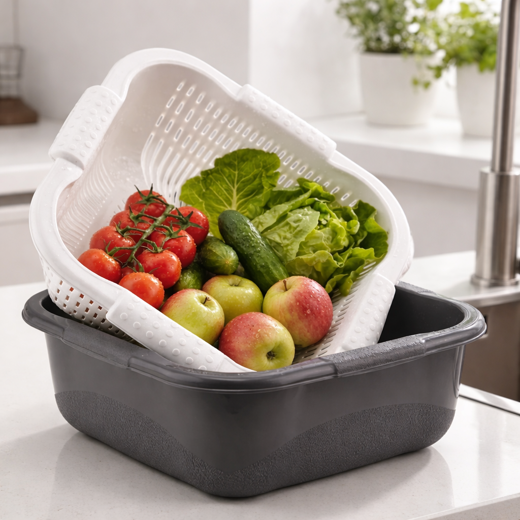Square Strainer Set - مجموعة مصفاة مربعة