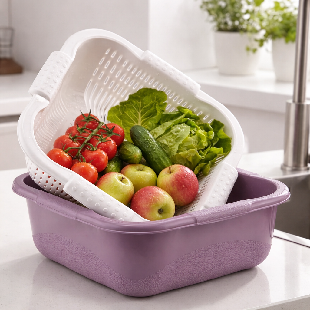 Square Strainer Set - مجموعة مصفاة مربعة