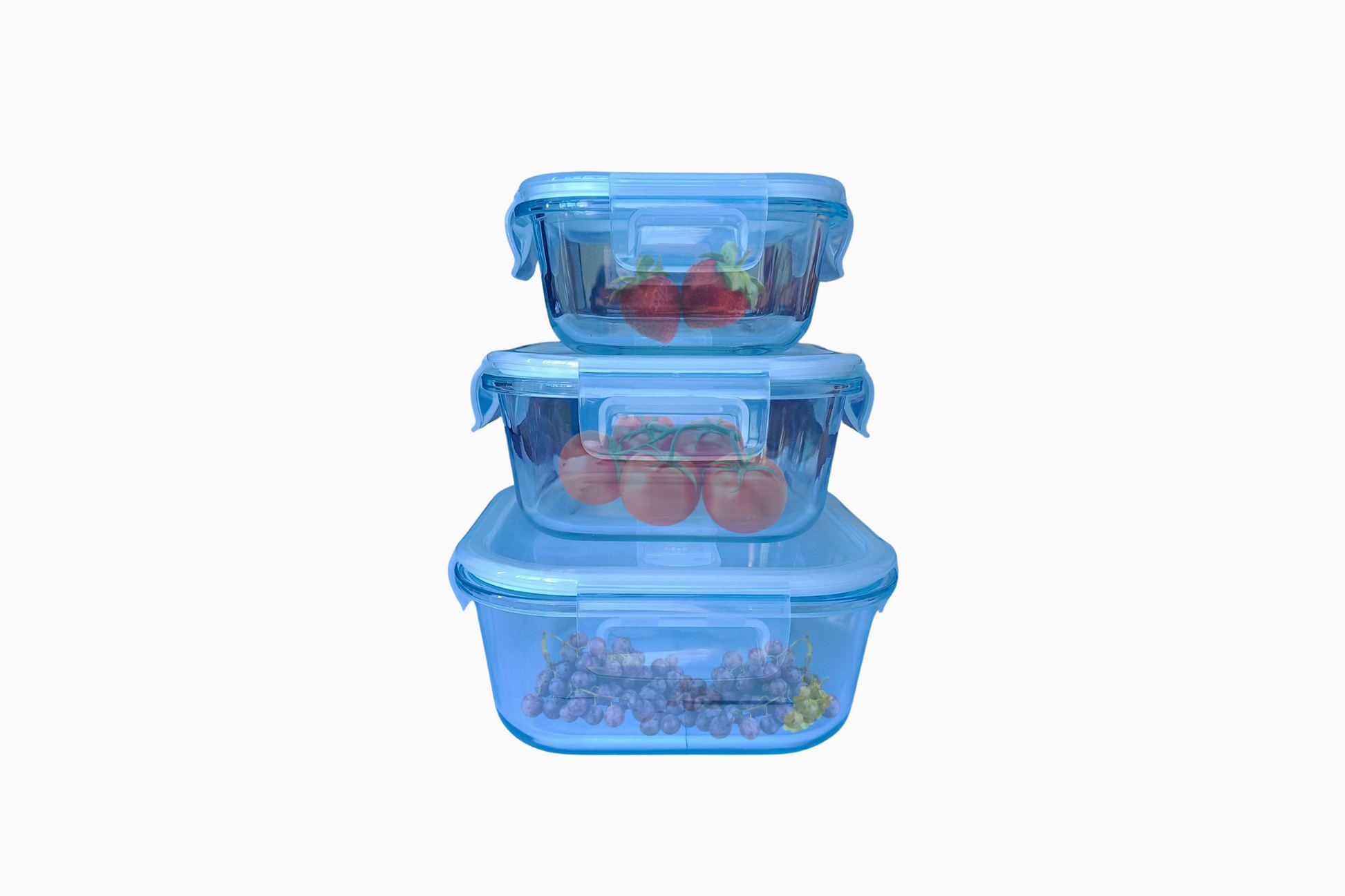 Glass Food Storage Containers  / علب حفظ طعام زجاجية