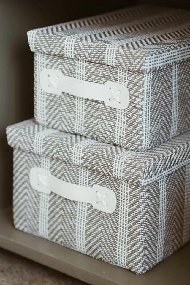 Set of boxes with lids - 3 sizes / طقم صناديق مع غطاء – 3 أحجام