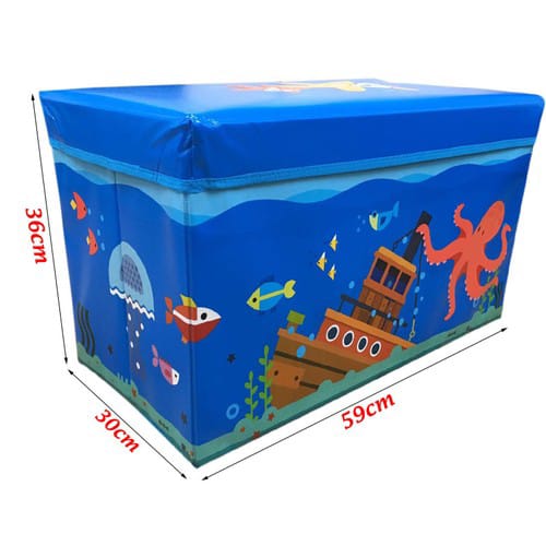Kids Storage Box with Lid / صندوق تخزين للأطفال بغطاء