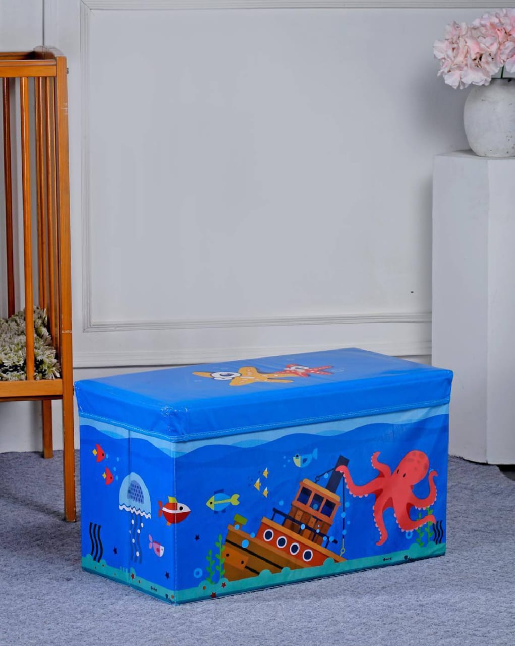 Kids Storage Box with Lid / صندوق تخزين للأطفال بغطاء