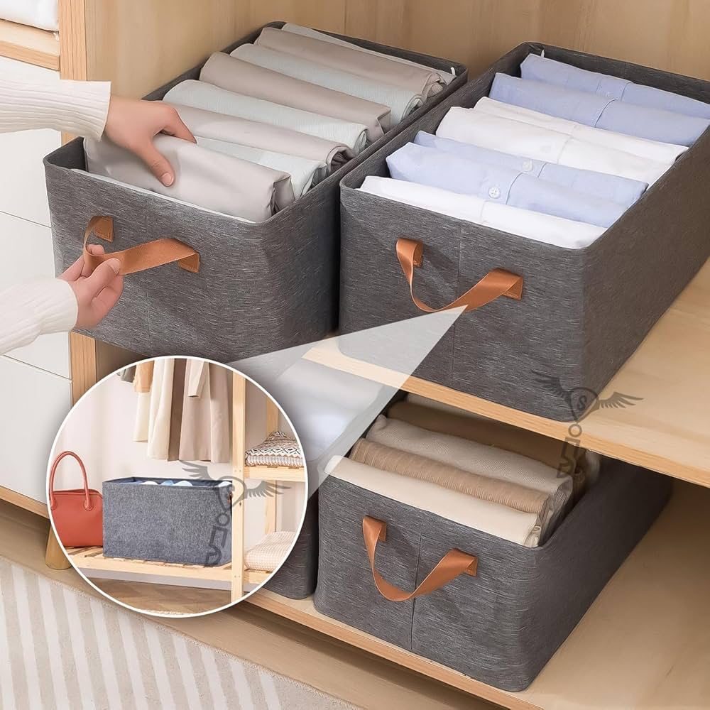Storage Box with Metal Frame / صندوق تخزين بإطار معدني
