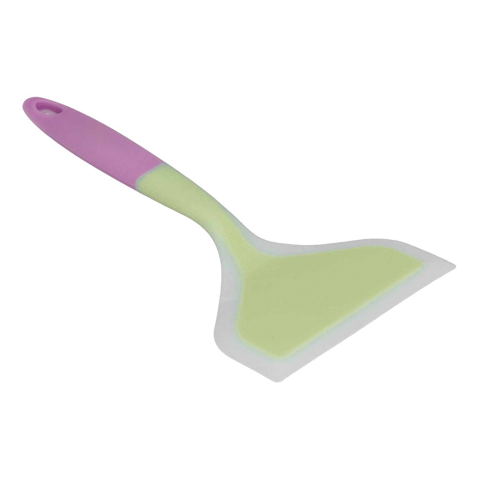 Wide Silicone Spatula – Non-Stick & Flexible / معلقة سباتولا سيليكون عريضة – غير لاصقة ومرنة