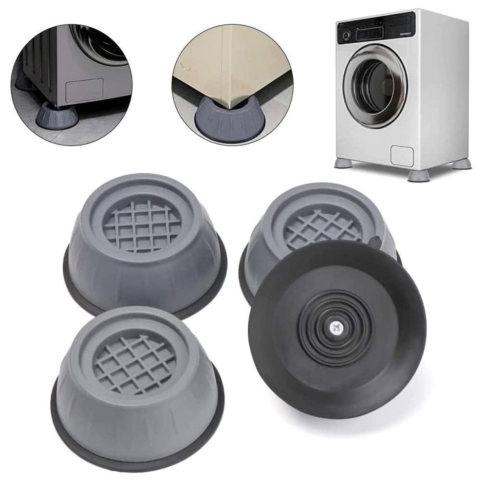 Washing Machine Anti Vibration Pad With Lubbers - قواعد مضادة للاهتزاز للغسالة