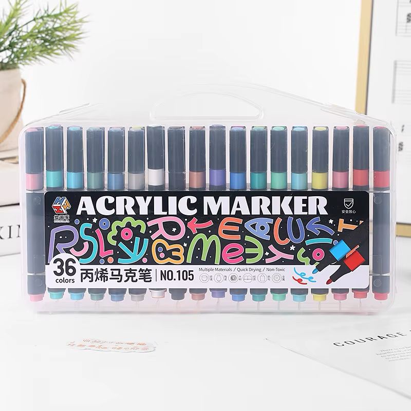 Acrylic Marker - مجموعة أقلام أكريليك