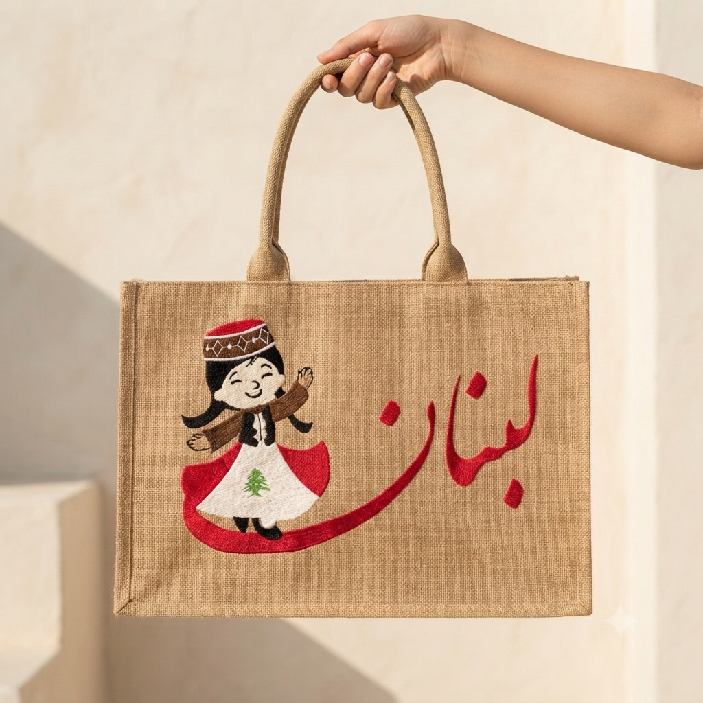 Large jute bag