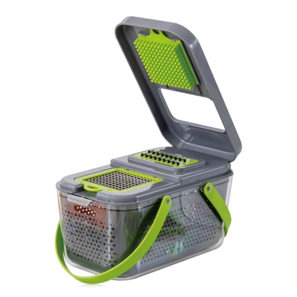 22pcs multifuction veggie & fruit chopper - 22 قطعه لتقطيع الفواكه والخضراوات