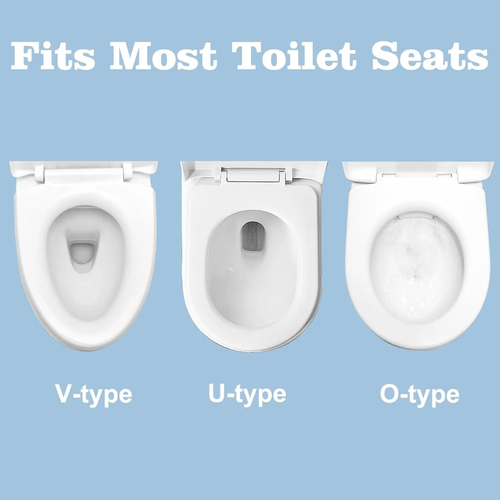8pcs disposable toilet seat cover-(٨ قطع)  غطاء مقعد المرحاض القابل للتغيير