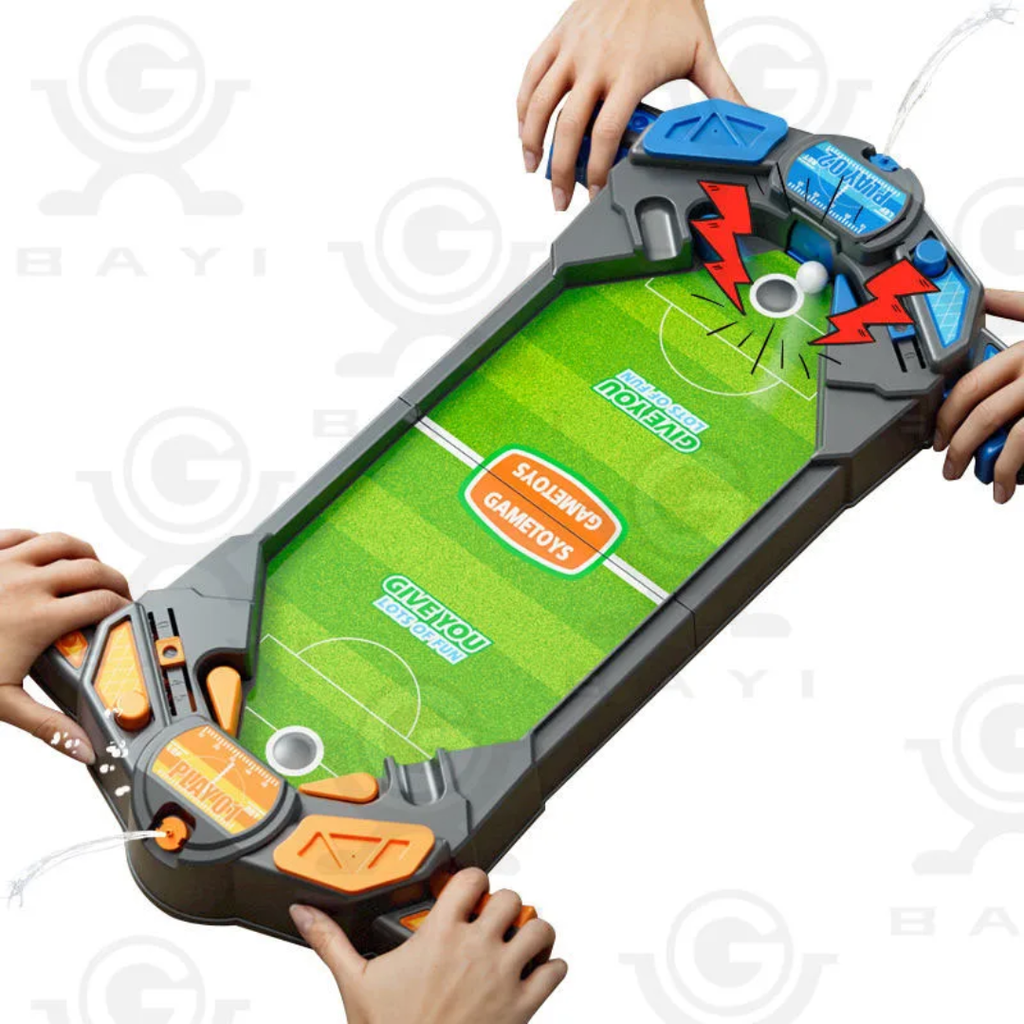 Mini Tabletop Soccer Pinball Game