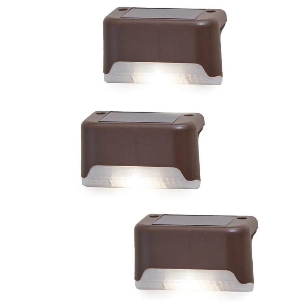 Solar powered led outdoor light 4 pcs