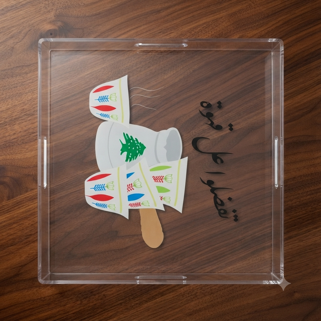 Plexi tray- صينيه بلكسي