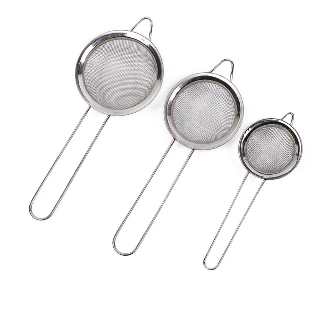 Stainless steel strainer set - طقم مصافي ستانلس ستيل