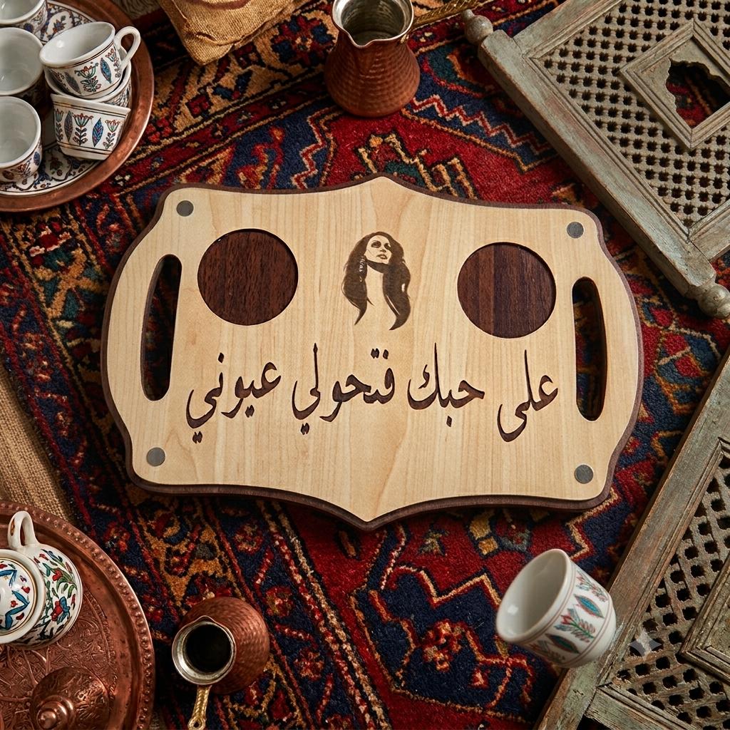 Wooden tray