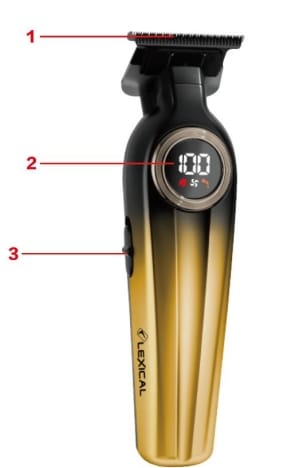 Lexical hair trimmer LHC-5639-9