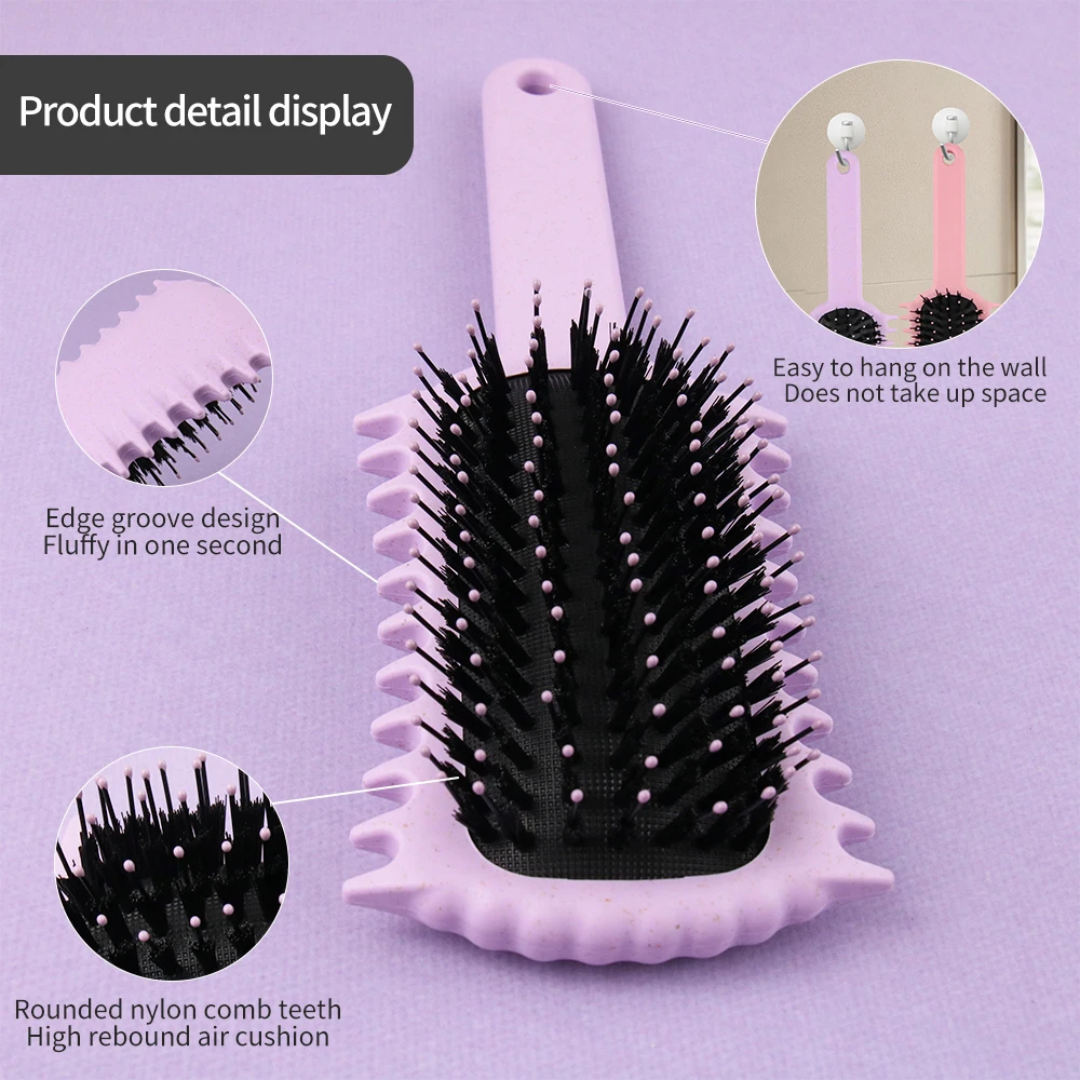 Curly hair brush - فرشاة شعر كيرلي