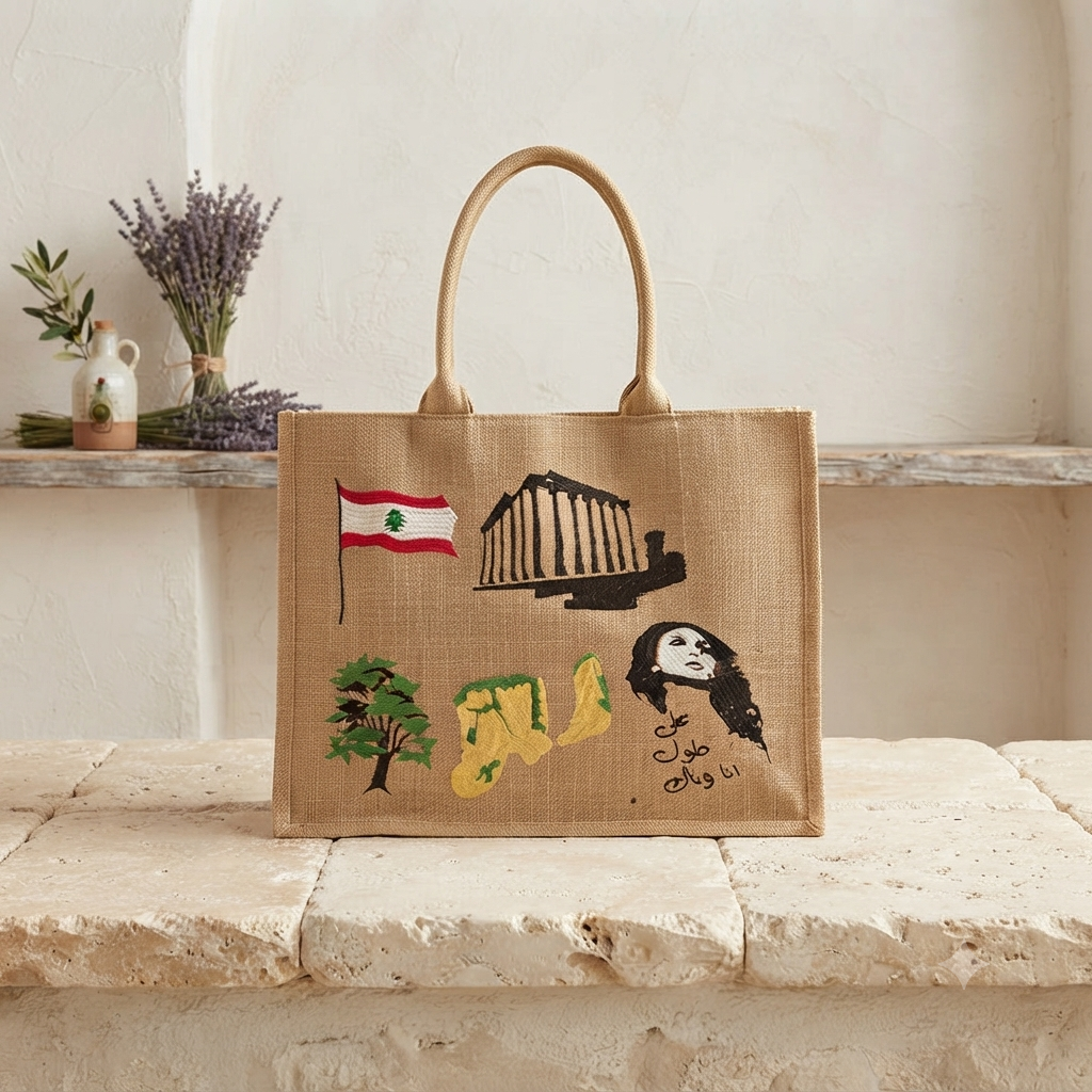Large jute bag