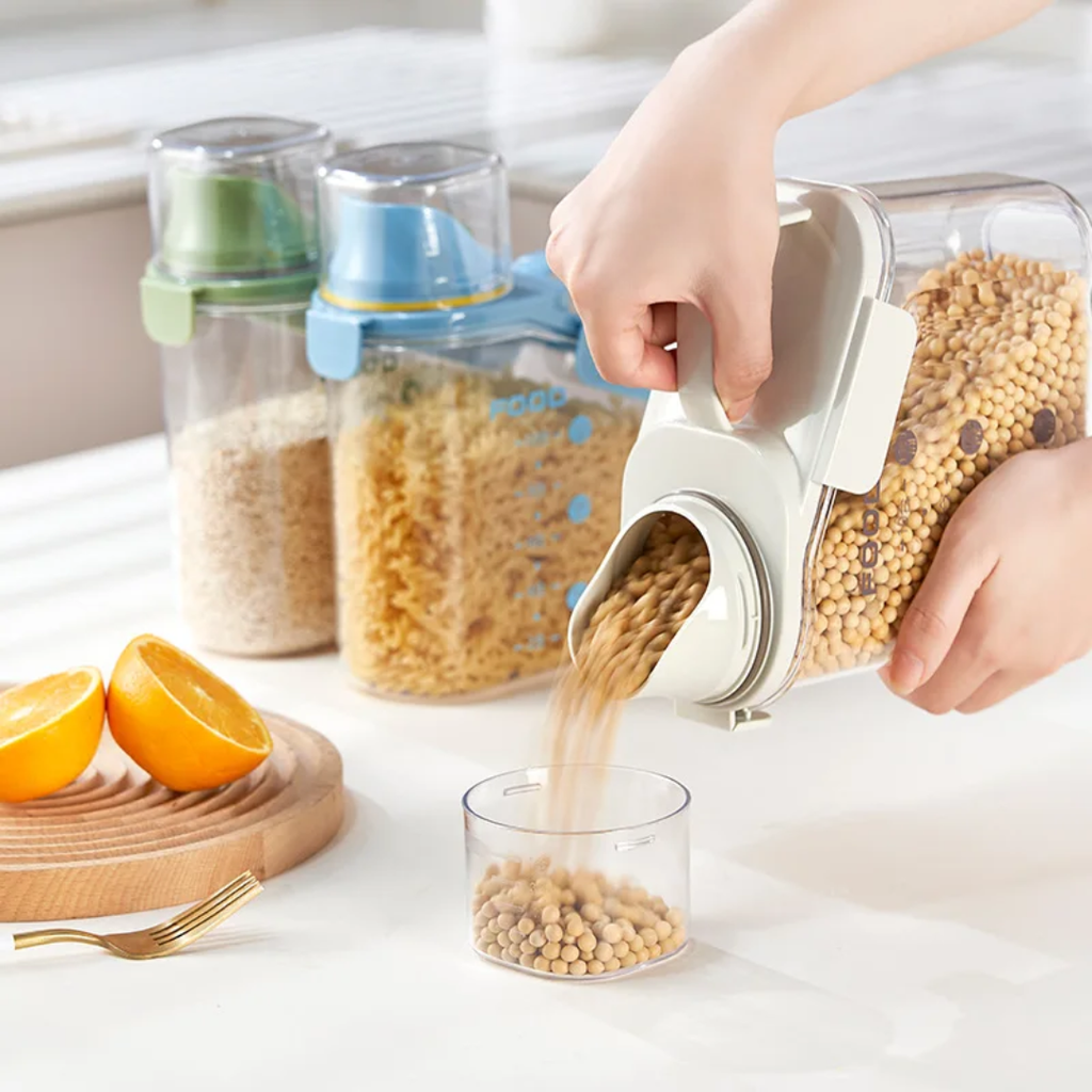 Airtight food storage container - علبة تخزين محكمة الإغلاق