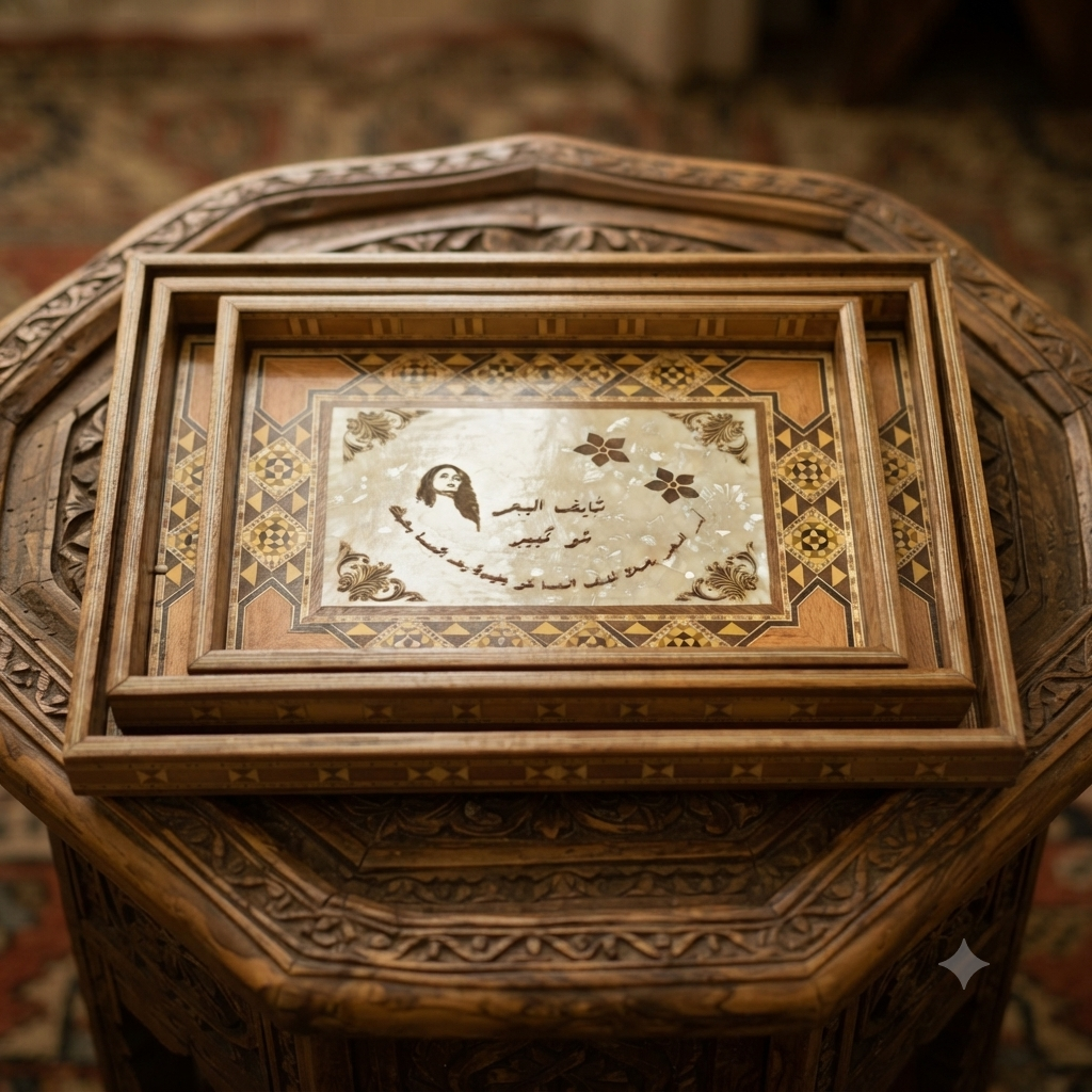 Mosaic tray - صواني موزاييك