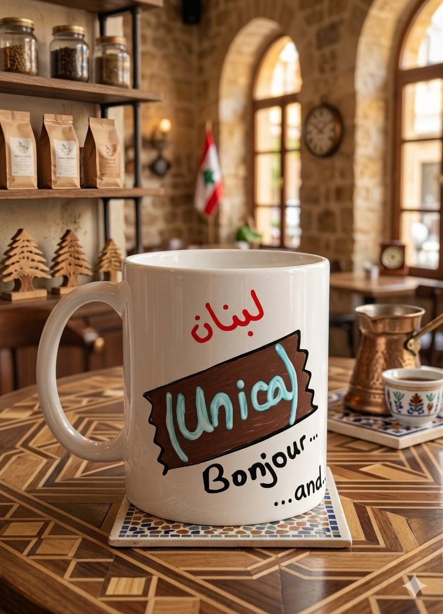 Lebanese Nescaffe cup - كوب نسكافيه لبناني