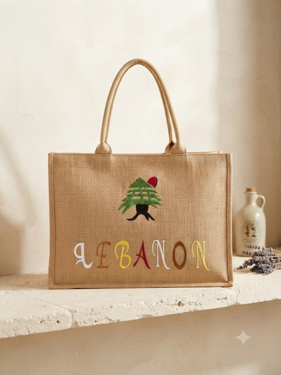 Large jute bag