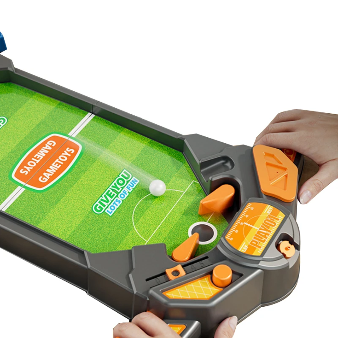 Mini Tabletop Soccer Pinball Game