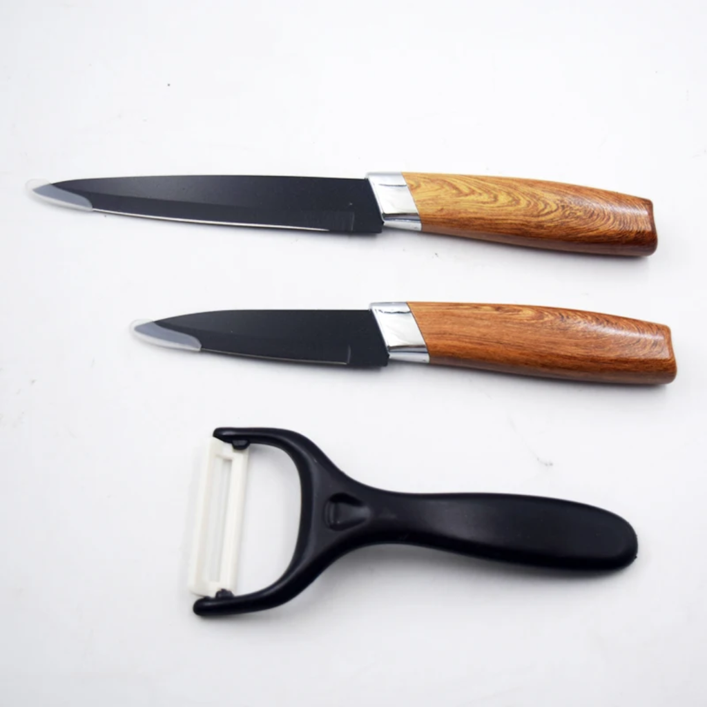 6 pieces knife set - طقم سكاكين ٦ قطع