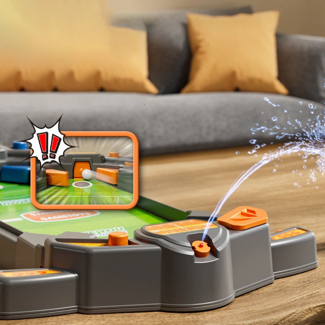 Mini Tabletop Soccer Pinball Game