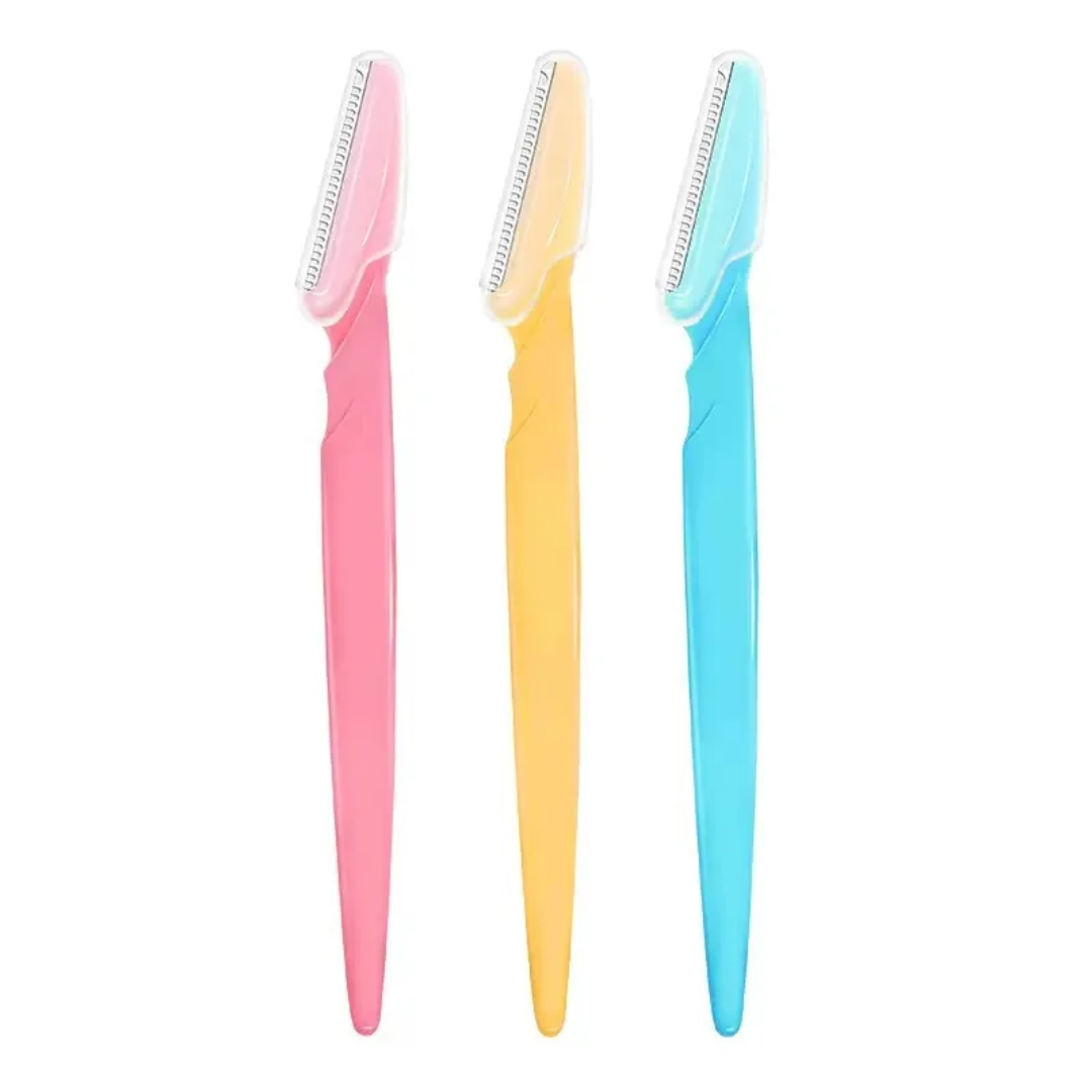 3pcsEyebrow trimming knife - شفره للوجه