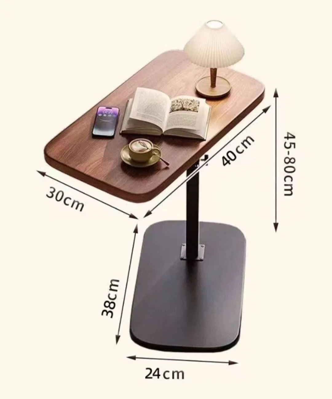 C Shaped coffe table -طاولة