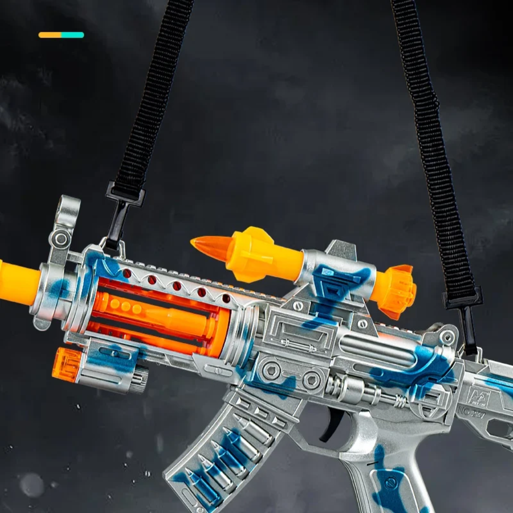 Gun with colorfull light - مسدس صوت مع ضوء
