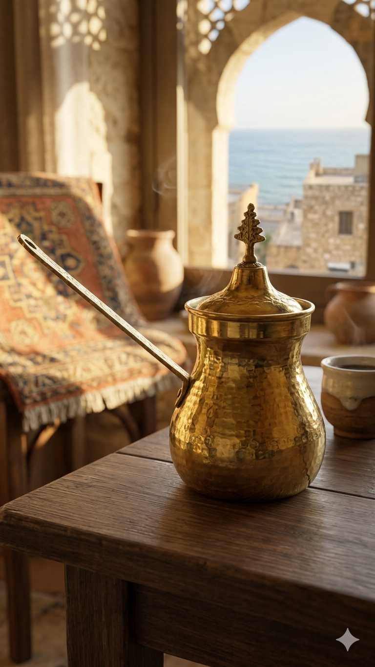 ركوة قهوه نحاس-copper coffe