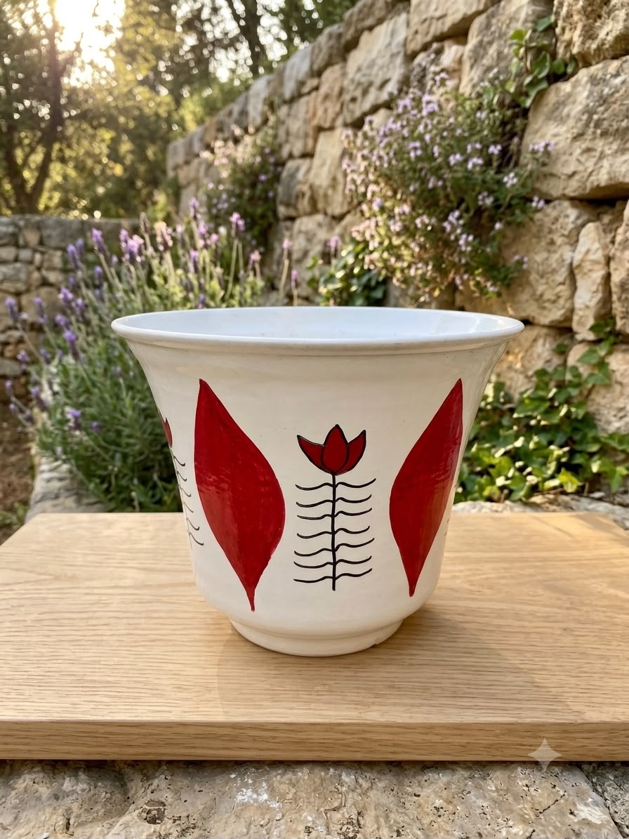 جرة ورد-flower vase