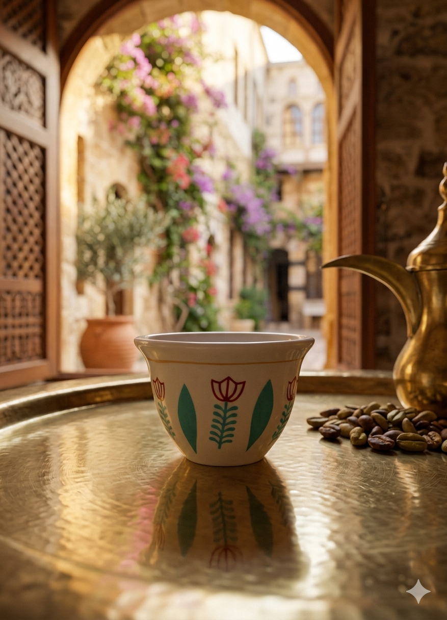 Bedouin Glass Cups Set — 12 Pieces