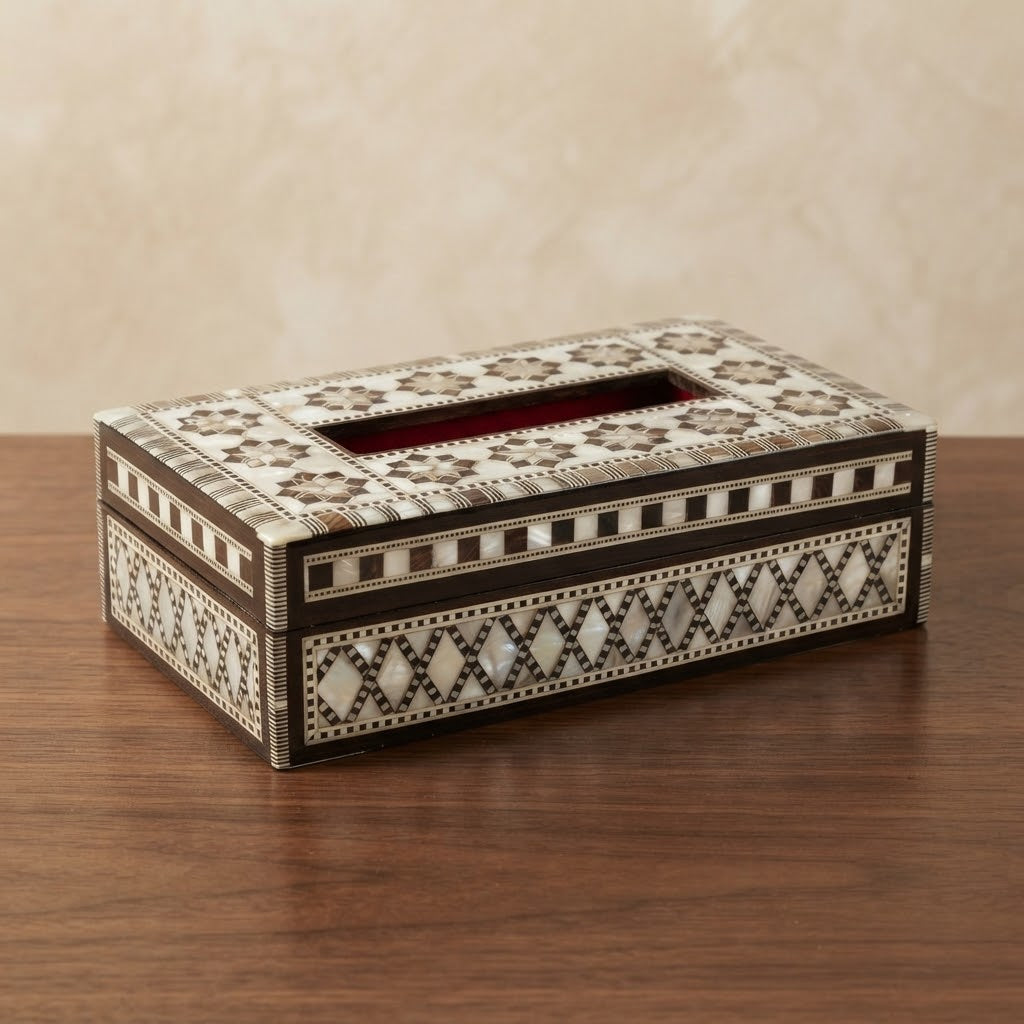 Mosaic tissue box - علبة محارم موزاييك