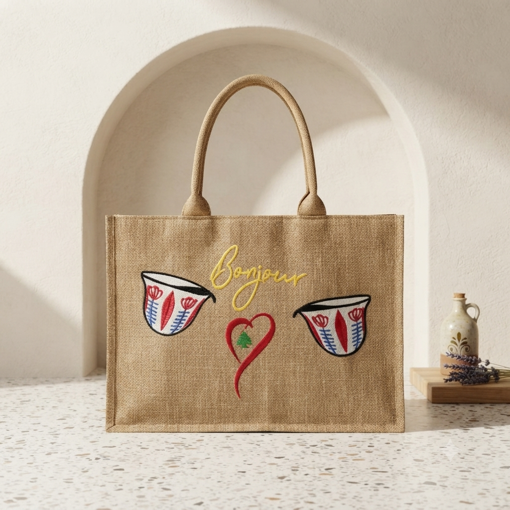 Large jute bag