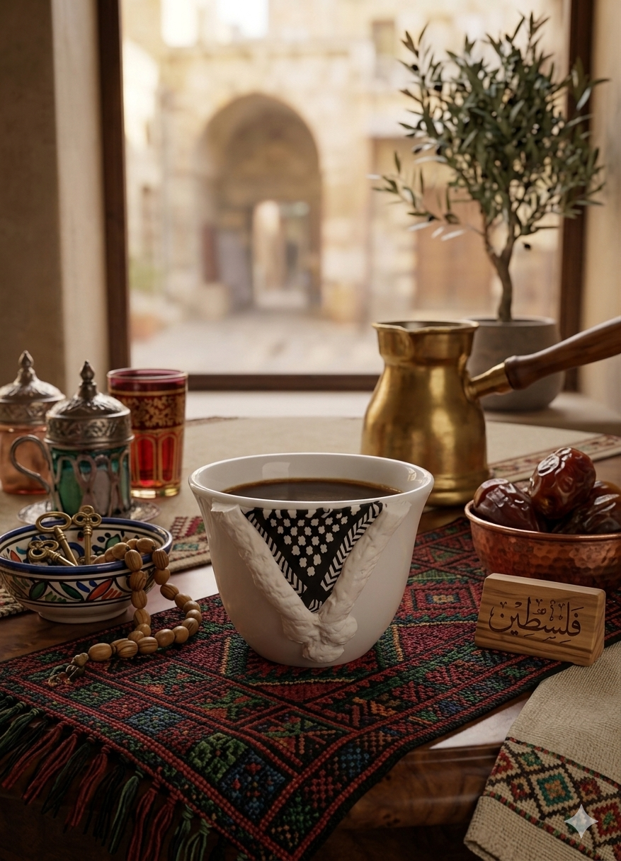 6pcs Koufiya coffe cup - فنجان قهوة كوفيه