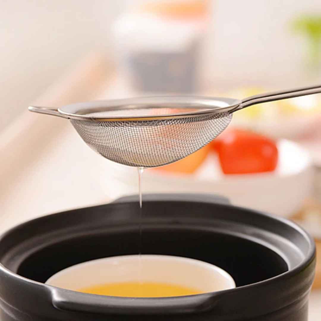 Stainless steel strainer set - طقم مصافي ستانلس ستيل