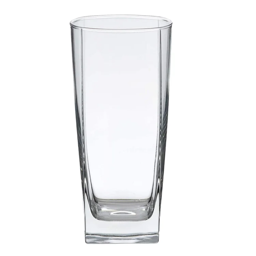 6pcs glass cup -  طقم اكواب 6 قطع