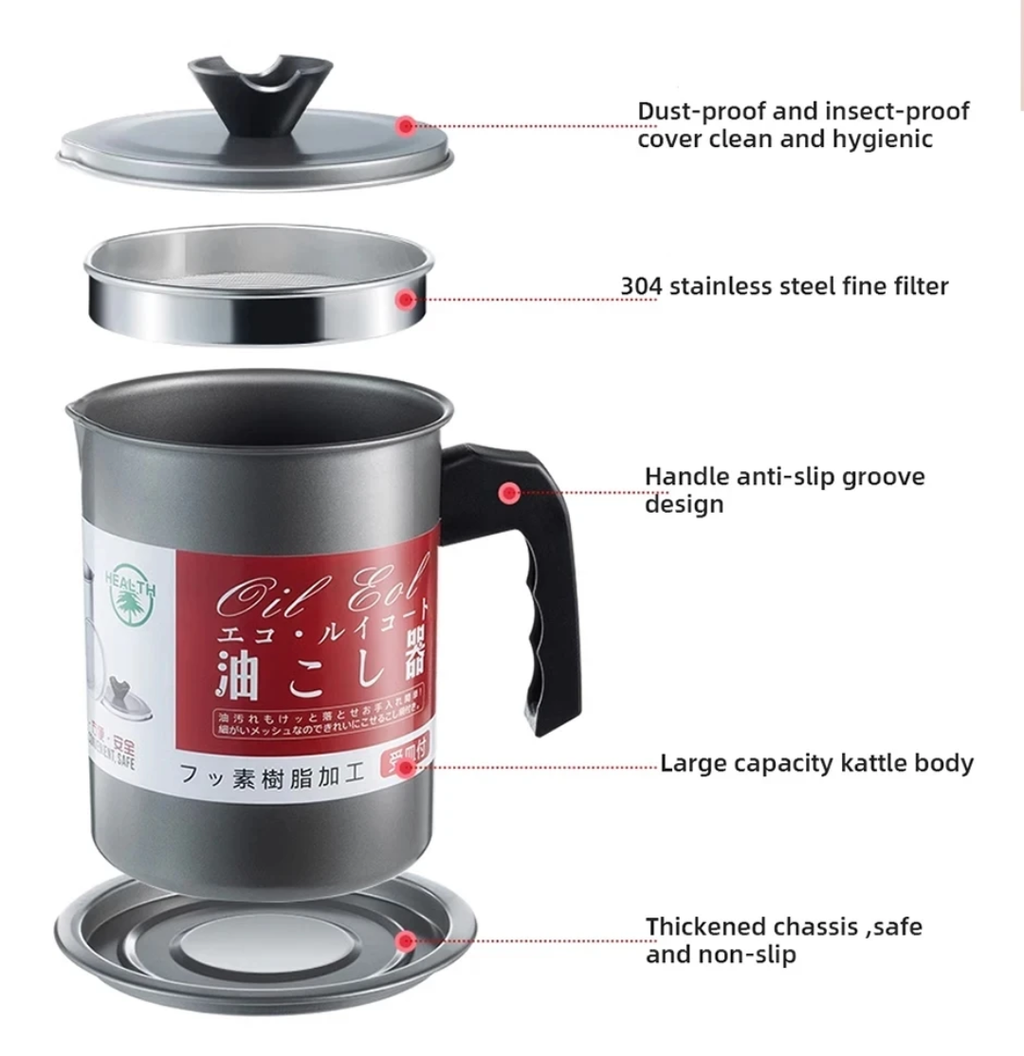 Oil cooker storage tank