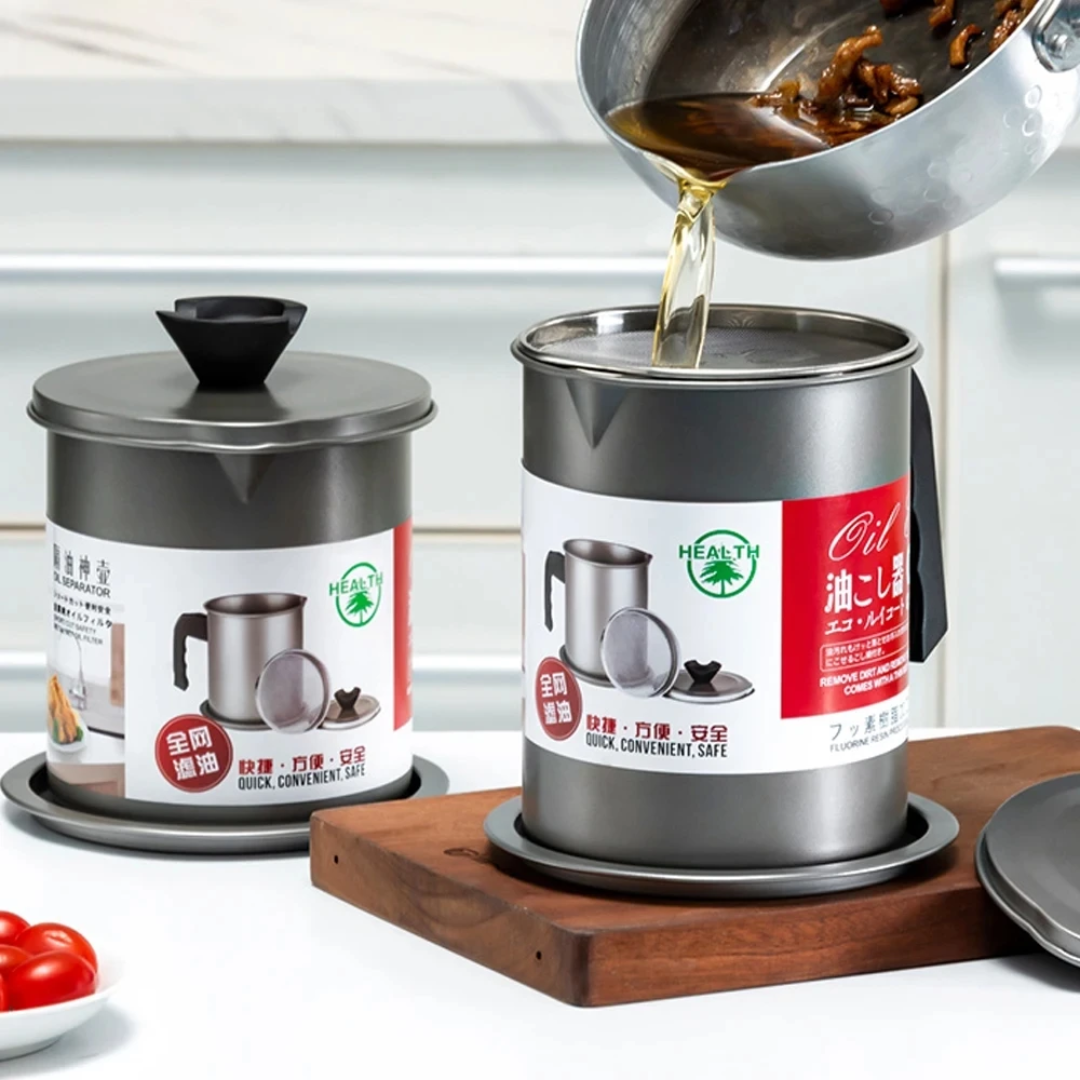 Oil cooker storage tank